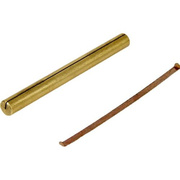 单模光纤卡具黄铜材质卡盘裸纤夹持器纤径保护管弹性片卡持固定柱