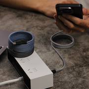 original磁吸收纳数据线苹果15华为type-c小米安卓适用快充线磁吸iphone充电线磁力