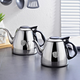 304茶壶单壶电磁炉专用平底烧水壶功夫茶具，不锈钢小壶煮水壶单个