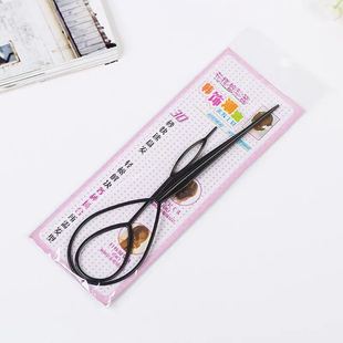 女孩黑色大号小号拉发针器套装宝宝盘发工具成人儿童通用头饰
