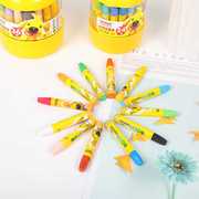 旺彩桶装油画棒儿童涂鸦彩笔，套装创意可爱卡通，彩笔蜡笔奖品