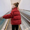 冬季棉袄2023年韩版加厚棉服，女学生面包服短款宽松棉衣外套潮
