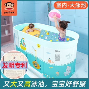 婴儿游泳池家用折叠宝宝家庭，儿童室内大型泳池，小孩子保温洗泡澡桶
