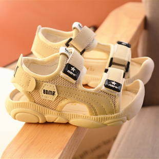 宝宝凉鞋男童鞋1-3岁夏季婴儿儿童沙滩鞋女童小童，潮鞋子软底鞋一2