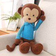 可爱猴子公仔小猴子毛绒玩具布娃娃床上抱枕玩偶儿童节生日礼物女
