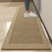 厨房地垫防滑防油防脏地毯专用可擦免洗吸水脚垫防污耐脏垫子日式