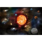 可带框星球拼图星空拼图300/500/1000片太阳系儿童玩具木质拼图