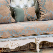 拉蒂菲雅欧式沙发垫奢华高档布艺防滑坐垫套装四季通用皮沙发巾靠