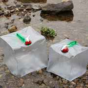 户外折叠水袋 PVC/PE级环保级户外水袋超大可折叠储水壶饮用水桶