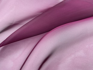 变光雪纺 显白紫红高密度进口雪纺面料衬衫汉服礼服定制时装布料