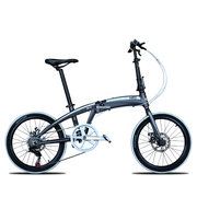 hito品牌20寸折叠自行车超轻便携铝合金，变速男女成人公路车