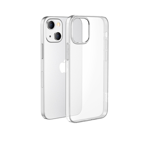 HOCO/浩酷 适用iPhone13手机壳透明TPU高纯度苹果13pro轻薄保护套
