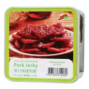 香港尊杰JJ牌165g盒装猪肉干休闲肉脯类小零食独立包装