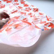 pe枫叶印花棉被压缩袋超大号，尺寸换季收纳大棉被
