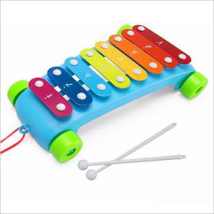 婴儿手敲琴儿童宝宝8个月敲打音乐，玩具1-2周岁益智八音琴敲击乐器