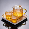 玻璃茶壶单壶耐高温加厚过滤茶具家用烧水分离泡，茶器套装茶壶泡茶