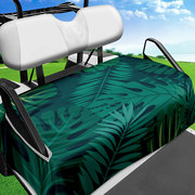 大叶子款高尔夫球车座毛巾毯高尔夫球车座椅套清洁安装方便坐垫5