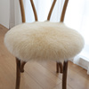 小沙羊毛坐垫圆形办公椅垫羊毛皮沙发垫圆凳子坐垫纯羊毛垫毛