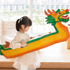 端午节龙舟手工diy自制玩具幼儿园，赛龙船模型制作材料儿童益智划6