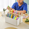 网红桶桌面马克笔收纳盒大容量笔筒书儿童画笔水彩笔铅笔文具桶笔