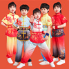六一儿童武术演出服练功中国风男女长短袖中小学生表演服舞台服装