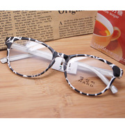 韩国眼镜架超轻豹纹，眼镜框男女款眼睛，框大框非主流2012韩版潮