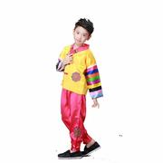 儿童韩服演出服朝鲜族少数民族表演服装幼儿男童舞蹈摄影服定制