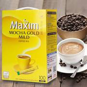 韩国进口咖啡100条装摩卡咖啡三合一速溶咖啡粉，1200g