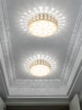 圆形水晶LED过道灯走廊灯玄关灯射灯入户灯门厅阳台灯客厅天花灯