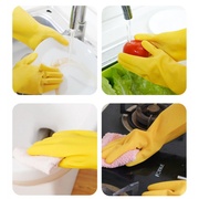 家务手套加厚橡胶牛筋，乳胶厨房清洁洗碗家用防水洗车胶皮手套