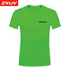 ZXUV小方格男女款运动跑步健身短袖圆领T恤轻薄款夏季简约风