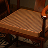 夏季凉席坐垫中式红木沙发垫藤席垫子圈椅太师椅茶椅座垫椅垫定制