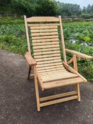 竹睡椅老式皮带椅凉椅子折叠午休夏季阳台休闲椅老人椅懒人便携椅