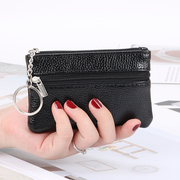 软皮零钱包女迷你韩版零钱包女休闲小包，短款手包钥匙包硬币卡包女