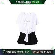 香港直邮GIVENCHY 女童拼色连衣裙 H14145-M41