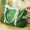 可套拉杆箱旅行包大容量短途旅游包手提(包手提)收纳袋，登机包可折叠行李包