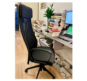 IKEA宜家家具国内马库斯工作椅子转椅老板椅办公椅子升降椅子