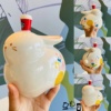 星巴克杯子2023新年兔年生肖杯子，传统萌兔造型陶瓷储蓄罐新年送礼