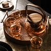 花茶壶套装英式北欧风格，玻璃加热花茶杯，花果茶煮茶茶壶下午茶茶具