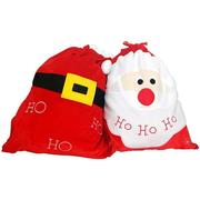 耶诞老人礼物袋大号平安夜袋束口礼袋耶诞节装饰品袋子节日!