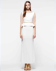 白色法式连衣裙女夏2024无袖收腰小众设计感裙子伊华欧秀c12