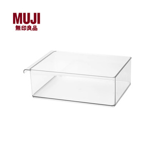 无印良品 MUJI PET收纳盒 冰箱储物盒便携家用专用整理多功能便携