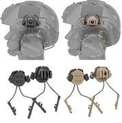 战术头盔耳机支架 牛角支架 19~21mm头盔arc导轨 Comtac系列通用