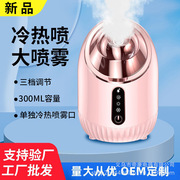 外贸热喷蒸脸仪家用补水仪脸部冷热喷雾器美容仪加湿雾化机蒸脸器