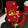新年款小香风立体红色摇钱袋适用华为畅享20Pro手机壳高级感20荣耀X30全包9plus简约Mate30Pro 5GX10
