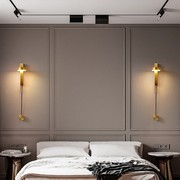 定制轻奢床头壁灯现代简约卧室房间客厅电视背景墙壁灯创意走廊