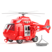 耐摔大号儿童飞机玩具，仿真直升飞机模型，回力惯性男孩宝宝玩具车