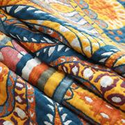 新疆棉六层纱布欧式纯棉毛巾被单人夏季全棉床单盖毯双人午睡毯子