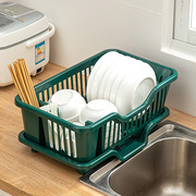 厨房盘子碗收纳架置物放碗筷子洗碗池小型用品，置物架橱柜架子防尘