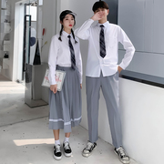 学院风校服套装小时代班服韩国水手服，夏套装(夏套装，)日系高中大学生制服裙